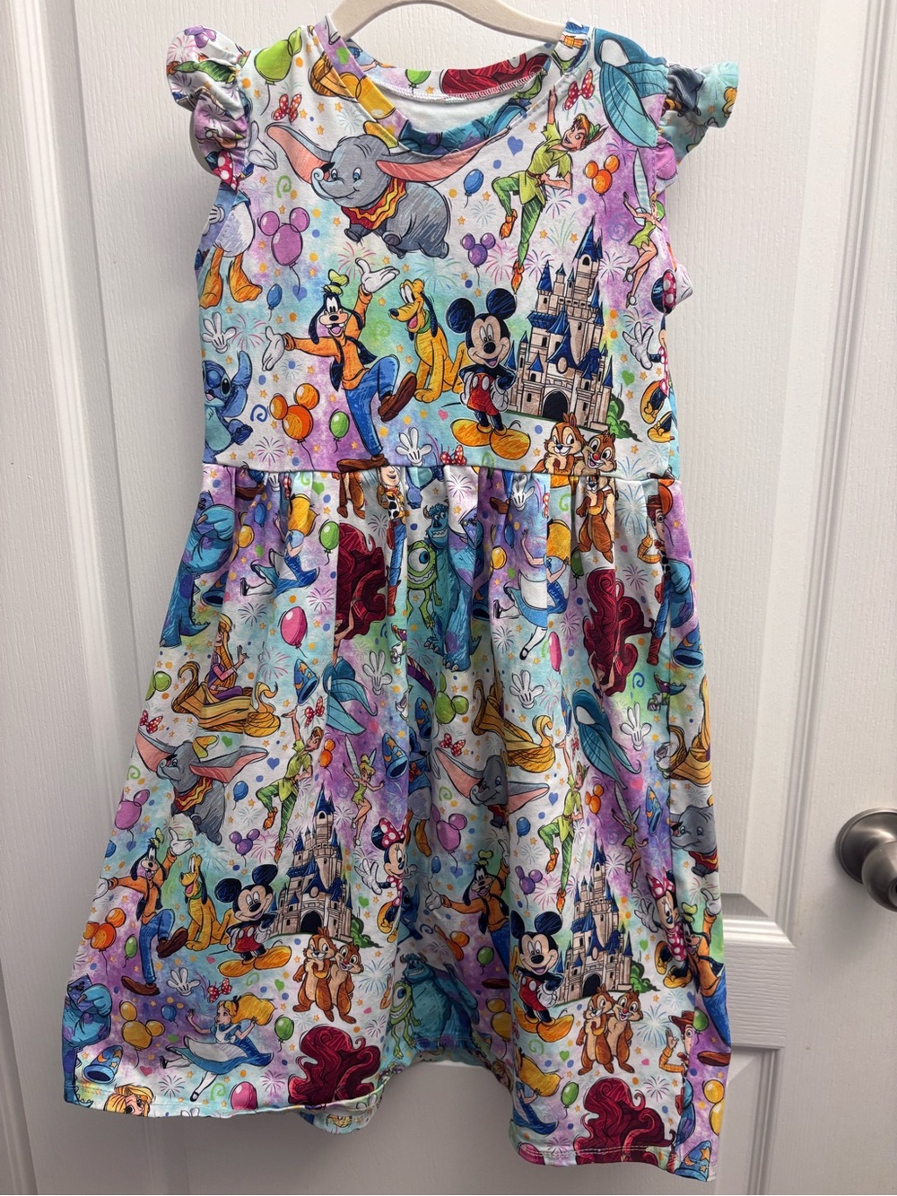 Paige’s Pretties Disney Parks Character Twirl Dress Girls Size 10
